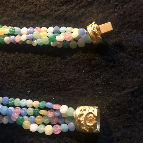 Vintage Beaded Layered Necklace - Picture 15 of 17